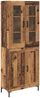 vidaXL Highboard 2 pcs Altholz Holzwerkstoff 3415654 Bild 2