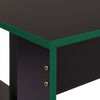 Schreibtisch HWC-J26, Computertisch Bürotisch, 120x60x76cm ~ schwarz-grün Bild 5