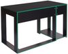Schreibtisch HWC-J26, Computertisch Bürotisch, 120x60x76cm ~ schwarz-grün Bild 4