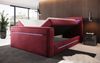 Boxspringbett Pluto mit TV Lift, RGB und Stauraum 160x200 Rot H3 (70-100kg) Bild 5