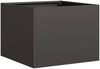 vidaXL Pflanzkübel Schwarz 40x40x30 cm Stahl 860794 Bild 2