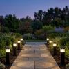 LED Solarlampen, IP44, grau, H 38,5cm, 8er Set Bild 3