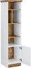 Bücherregal >Lastor< in Weiß - 40x150x40cm (BxHxT) Bild 3