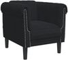 vidaXL 3-tlg. Sofagarnitur Schwarz Samt 3209214 Bild 4