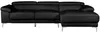 Vente-unique - Ecksofa - Ecke Rechts - Leder - Schwarz - SOLANGE Bild 2
