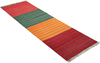 Looma 'Dariush' Kelim Gashgai handgewebt, Schurwolle Bunt, 59x193 cm Bild 5