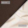 Bettsofa Dario - Klappsofa mit Schlaffunktion und Bettkasten, Schlafsofa, Sofa, Schlafcouch (Braun + Beige (Neo 06 + Dolaro 100)) Bild 5