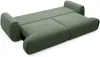 Vente-unique - MONELIA Sofa Stoff Grün - B 106 cm x H 81 cm x L 260 cm Bild 4