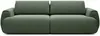 Vente-unique - MONELIA Sofa Stoff Grün - B 106 cm x H 81 cm x L 260 cm Bild 2