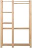 vidaXL Kleiderständer 110x38x170 cm Massivholz Kiefer 327324 Bild 3