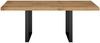 Esstisch Elgin 3 210-310x80x100 Holzwerkstoff Schwarz/Wotan Eiche Bild 3