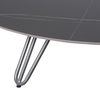 Gartentisch JUDIT - Aluminium, gesinterter Stein, Grau, 88x110x31,5cm | Terrassentisch Wetterfest Outdoor Tisch Bild 3