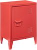 Nachtschrank Inari Türgriff links Stahl Rot [en. casa] Bild 2