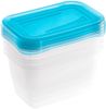 keeeper fredo fresh 17x Frischhaltedosen, Fresh Blue (Transparent) Bild 3