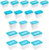 keeeper fredo fresh 17x Frischhaltedosen, Fresh Blue (Transparent) Bild 2