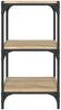 vidaXL Bücherregal Sonoma-Eiche 40x33x70,5 cm Holzwerkstoff und Stahl 819308 Bild 5