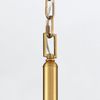 Elstead Lighting LED Pendelleuchte Nottingham 36cm Antikmessing Bernstein Bild 4