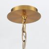 Elstead Lighting LED Pendelleuchte Nottingham 36cm Antikmessing Bernstein Bild 3