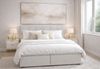 AX LIVING Boxspringbett Galata 140x200 Beige ohne Topper Bettkasten Komfortbett Bild 1