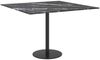 vidaXL Tischplatte Schwarz 60x60 cm 6 mm Hartglas in Marmoroptik 322271 Bild 4