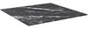 vidaXL Tischplatte Schwarz 60x60 cm 6 mm Hartglas in Marmoroptik 322271 Bild 2