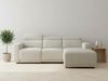 OTTO home Ecksofa LEOON L-Form, 255 cm - elektr. Relaxfunktion, mit USB A/C-Anschluss. Federkern, verstellbaren Kopfstützen, Webstoff Bild 4
