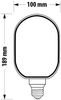 E27 LED Dimmbar Retro Vintage Nostalgie Filament Leuchtmittel Bernstein, E27, 4W, 190lm, 1800K Bild 4