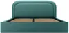 Vente-unique - FIREZA Bett Stoff Blau - B 215 cm x H 90 cm x L 172 cm Bild 4