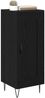 vidaXL Sideboard Schwarz Eichen-Optik 34,5 x 34 x 90 cm 881650 Bild 3
