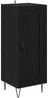 vidaXL Sideboard Schwarz Eichen-Optik 34,5 x 34 x 90 cm 881650 Bild 2