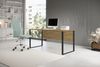 Schreibtisch >Amanda< in Eiche Artisan Dekor - 170 x 77 x 73 cm (B/H/T) Bild 5