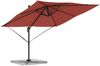 Roma Parasol, Sonnenschirm, Gartenschirm Rot 286 x 284 x 265 cm Aluminium und Polyester Bild 3