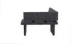 Eckbank Paola / Pia I EB, Mikrofaser, Stoff, Anthrazit, 168 x 86 x 128 cm Bild 4