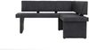 Eckbank Paola / Pia I EB, Mikrofaser, Stoff, Anthrazit, 168 x 86 x 128 cm Bild 3