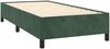 vidaXL Boxspringbett, 100x200 cm, Dunkelgrün, Samt, Schwarz Bild 4