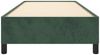 vidaXL Boxspringbett, 100x200 cm, Dunkelgrün, Samt, Schwarz Bild 5