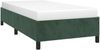 vidaXL Boxspringbett, 100x200 cm, Dunkelgrün, Samt, Schwarz Bild 3