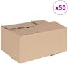 vidaXL Faltbox mit Speicher 50 pcs Natur 30 x 21,5 x 14 cm Karton 4106567 Bild 2