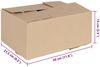 vidaXL Faltbox mit Speicher 50 pcs Natur 30 x 21,5 x 14 cm Karton 4106567 Bild 5
