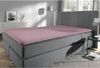 Erwin Müller 'Freising' Spannbettlaken, Gummizug: Rundumgummi, 1 Stück, Elasthan-Jersey-Stretch Uni, Mauve, Topper-Spannbettlaken - 90x190 cm - 100x220 cm Bild 4