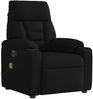 vidaXL Massagesessel Elektrisch Schwarz Stoff 3303024 Bild 4