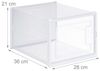 Relaxdays 6er Pack Schuhboxen Bild 4