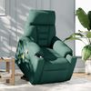 vidaXL Massagesessel mit Aufstehhilfe Dunkelgrün Stoff 3303048 Bild 2