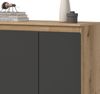 Kommode Assino in grau und Eiche 105 x 111 cm Bild 3