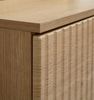 TV-Lowboard Set Arion in Cremona Eiche und Marmor schwarz 160 cm Bild 5