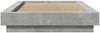 vidaXL Bettgestell Betongrau 90x190 cm Holzwerkstoff 3281241 Bild 4