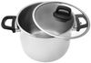Karaca Schnellkochtopf Perfect Gray 4L + 6L Schnellkochtopf Set, Edelstahl, Induktions Bild 4
