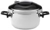 Karaca Schnellkochtopf Perfect Gray 4L + 6L Schnellkochtopf Set, Edelstahl, Induktions Bild 3