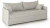 Dmora 3-Sitzer Schlafsofa Avellana, Schlafsofa fürs Wohnzimmer, gepolstert, abnehmbar, 100 % Made in Italy-Qualität, 205x86 h80 cm, Beige Bild 2