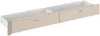 Vente-unique - VELONA Bett Holz, Platte BeigeBeige - B 193,6 cm x H 82,6 cm x L 164,4 cm Bild 4